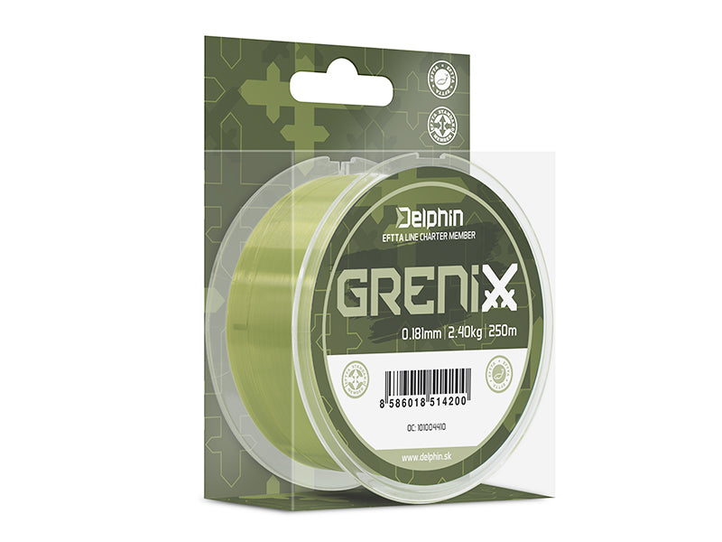 Delphin GRENIX / Verde 0,234mm 3,78kg 250m