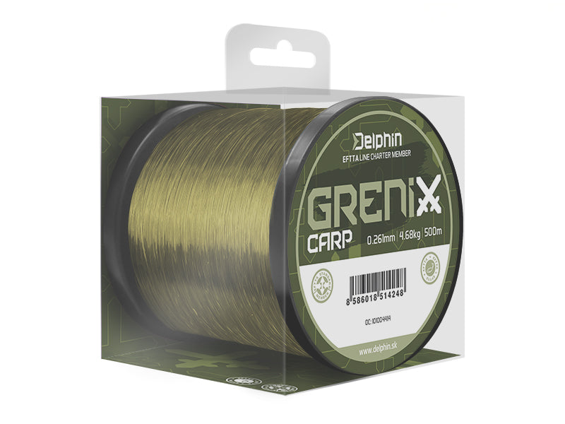 Delphin GRENIX Carp / Verde 0,261mm 4,68kg 500m