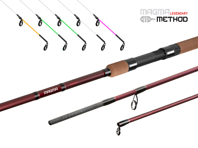 Vărf MAGMA LEGEND4RY Method Medium - verde /CarbonGLASS/ 1buc