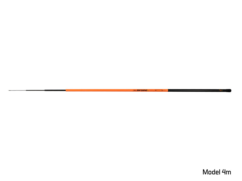 Undiță telescopică  Delphin INFERNO Pole 6m