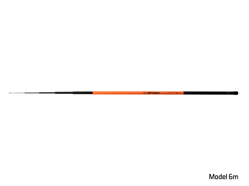 Undiță telescopică  Delphin INFERNO Pole 5m