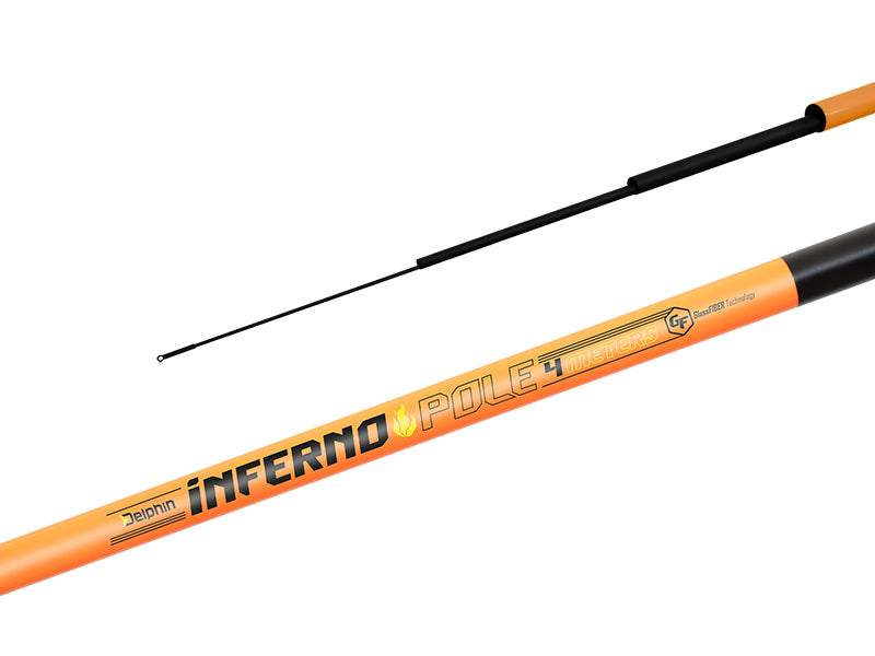 Undiță telescopică  Delphin INFERNO Pole 4m