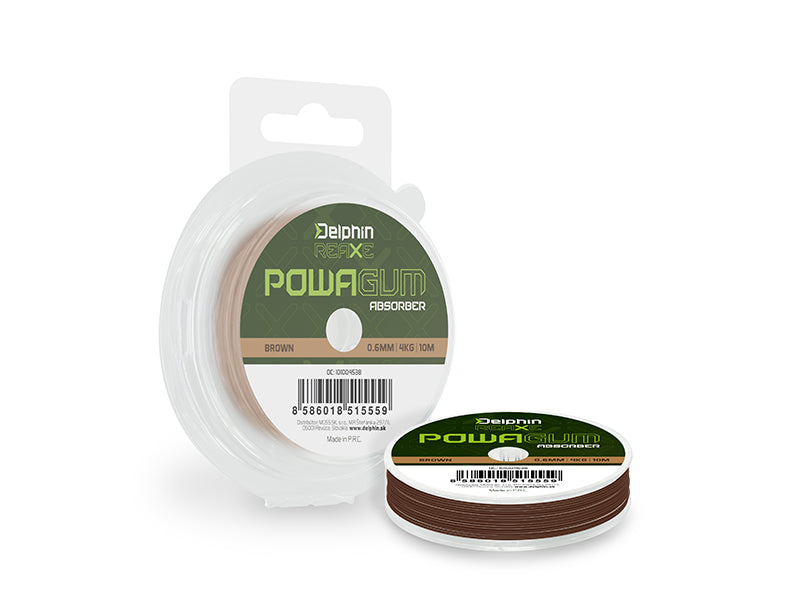 Delphin REAXE PowaGUM Absorber Maro 0.8mm/6kg/10m