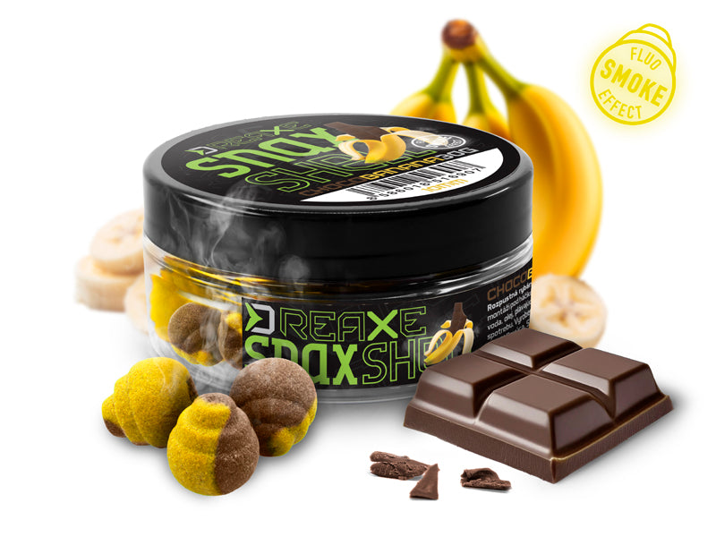 Momeală de cârlig D SNAX SHELL 10mm/30g Ciocolată-Banană/wafters/solubile