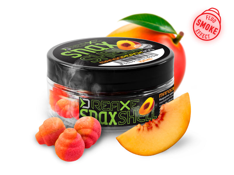 Momeală de cârlig D SNAX SHELL 10mm/30g Mango-Piersică/wafters/solubile
