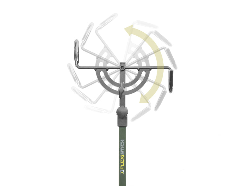 Suport telescopic pentru lansetă Delphin FlexiSTICK