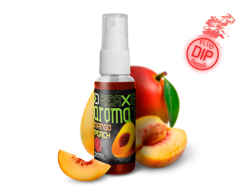 Dip spray Delphin AromaX/30 ml Mango-Piersică/roșu