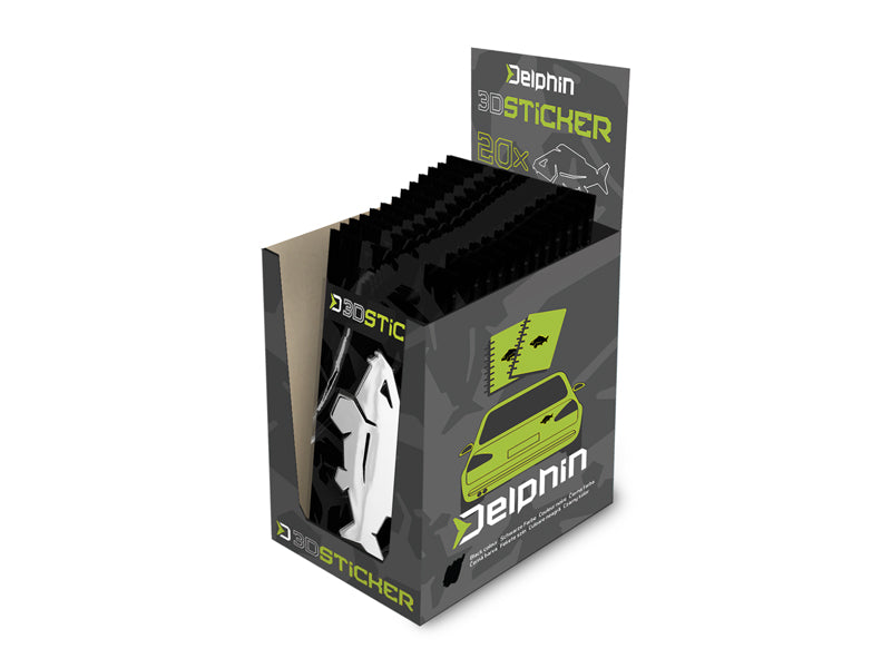 Sticker 3D Delphin CARP crom crom