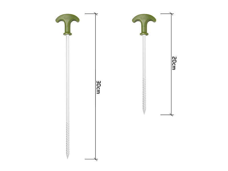 Set de cuie pentru cort Delphin FIXT C2G / 10 buc. 20cm