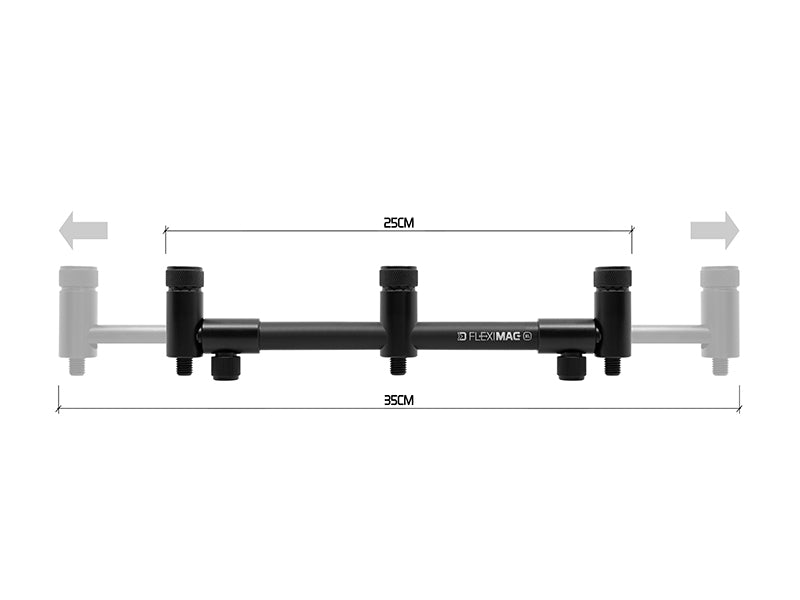 Buzzbar ajustabilă Delphin FlexiMAG BUZZ XL XL 25-35cm