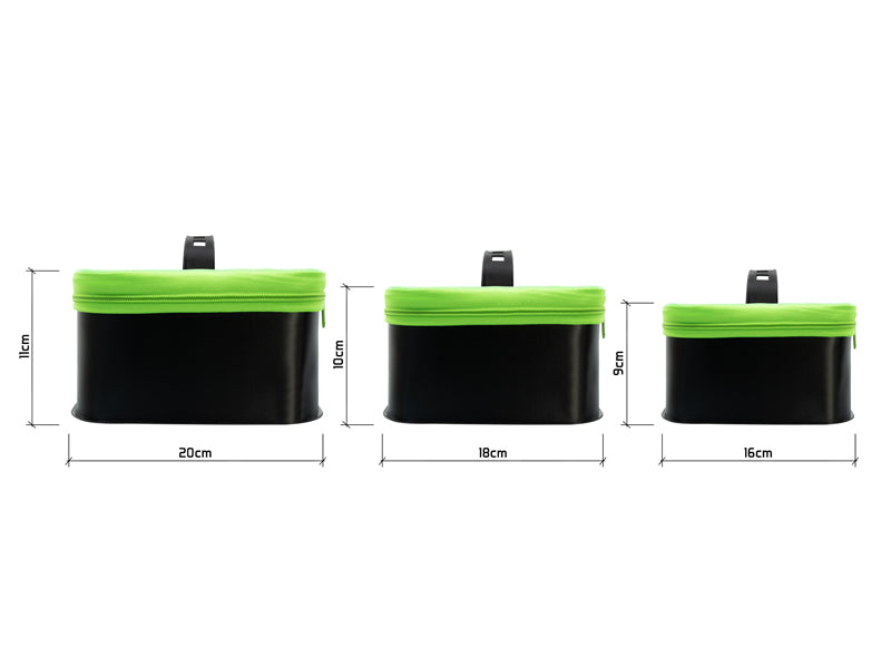 Set de genți Delphin REAXE SetBAX 3in1 30x20x11cm / 28x18x10cm / 26x16x9cm