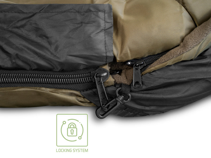 Sac de dormit Delphin ThermoMASTER 2x1 220x90cm