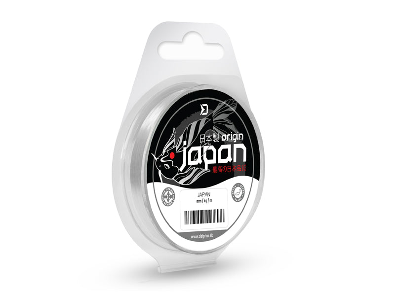 Monofilament Delphin JAPAN Origin / Ultra transparent 0,128mm 1,41kg 50m