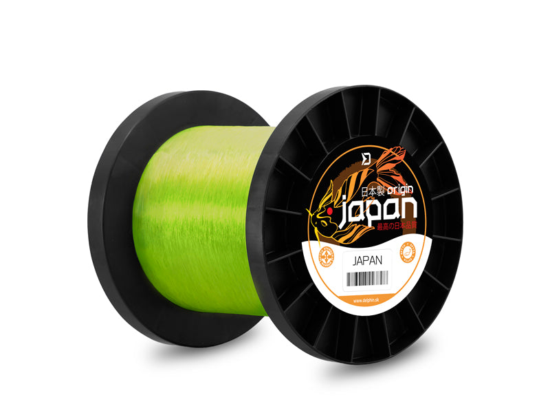 Monofilament Delphin JAPAN Origin / Galben fluo 0,261mm 5,37kg 7200m