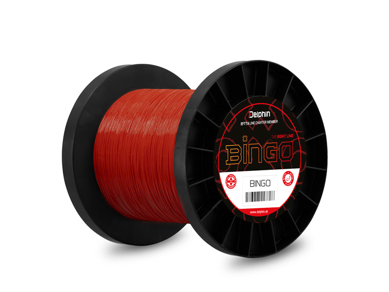 Monofilament Delphin BINGO Matt / roșu închis 0,28mm 6,5kg 26000m