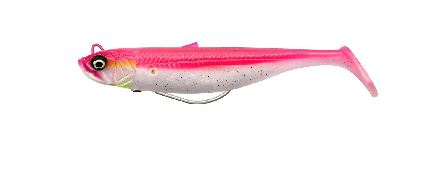 SHAD MINNOW WL 12,5CM/28G SINKING PINK PEARL SILVER 2+1
