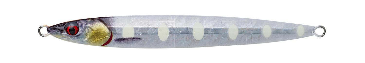NALUCA 3D SLIM JIG MINNOW 17CM/150G FAST SINKING BONE WHITE GLOW PHP