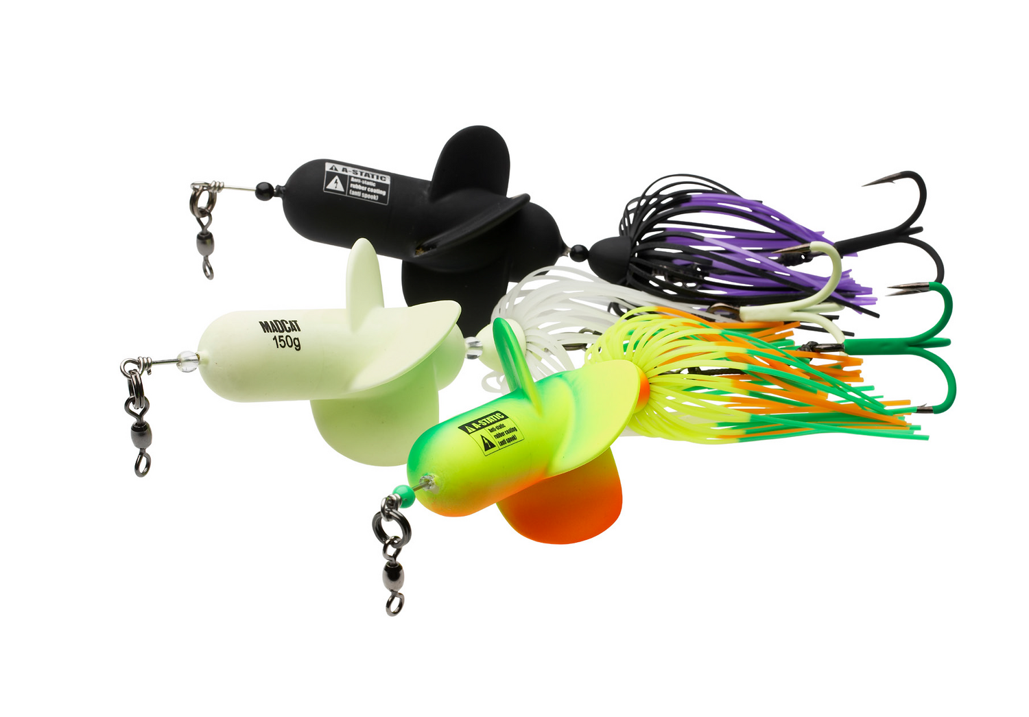 TEASER MADCAT A-STATIC PROPELLER NR.3/0/26CM/150G BLACK