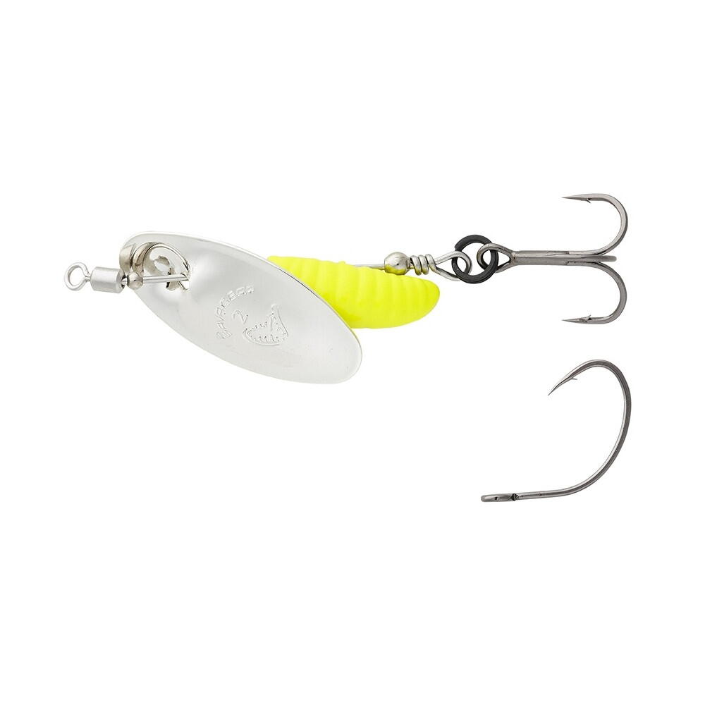 SPINNER GRUB NR.1 /3,8G SINKING SILVER YELLOW