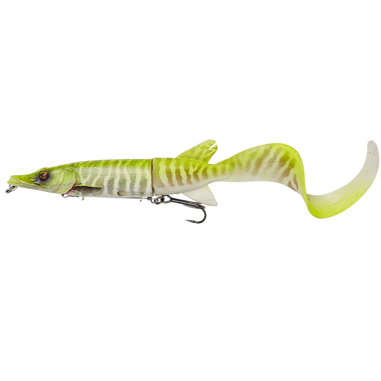 NALUCA 3D HYBRID PIKE 17CM/47G SLOW SINK LEMON PIKE