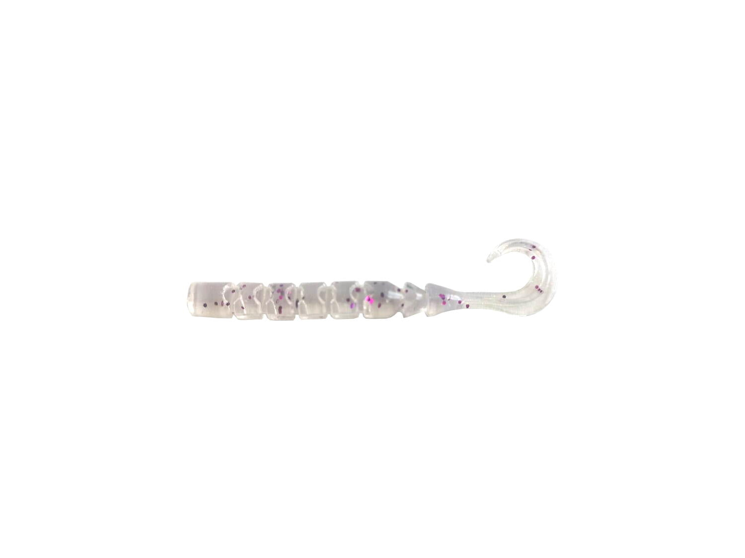 NALUCA AJI FINESSE MICRO 6,4CM CLEAR PURPLE GLITTER 12BUC/PL