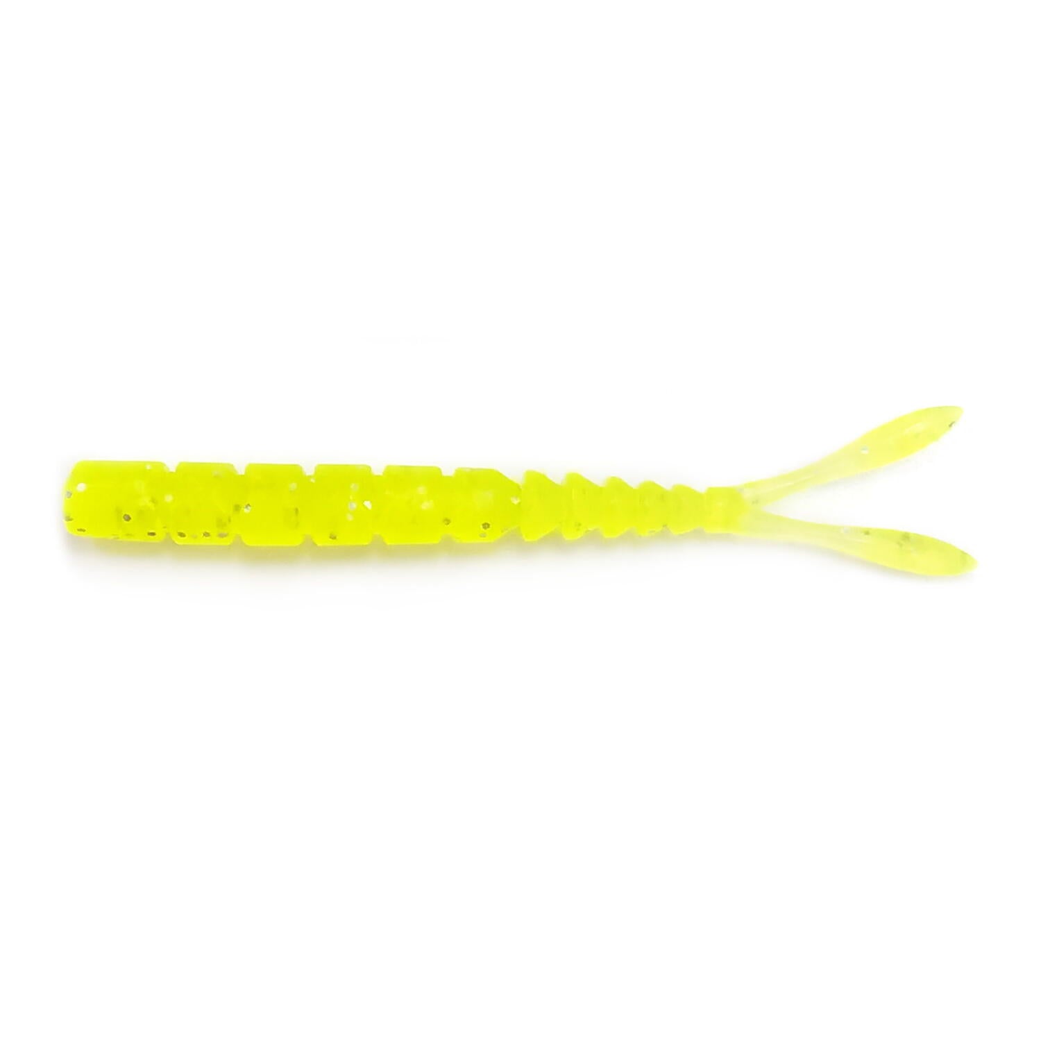 NALUCA AJI SPLIT TAIL 5CM CLEAR CHARTREUS 12BUC/PL