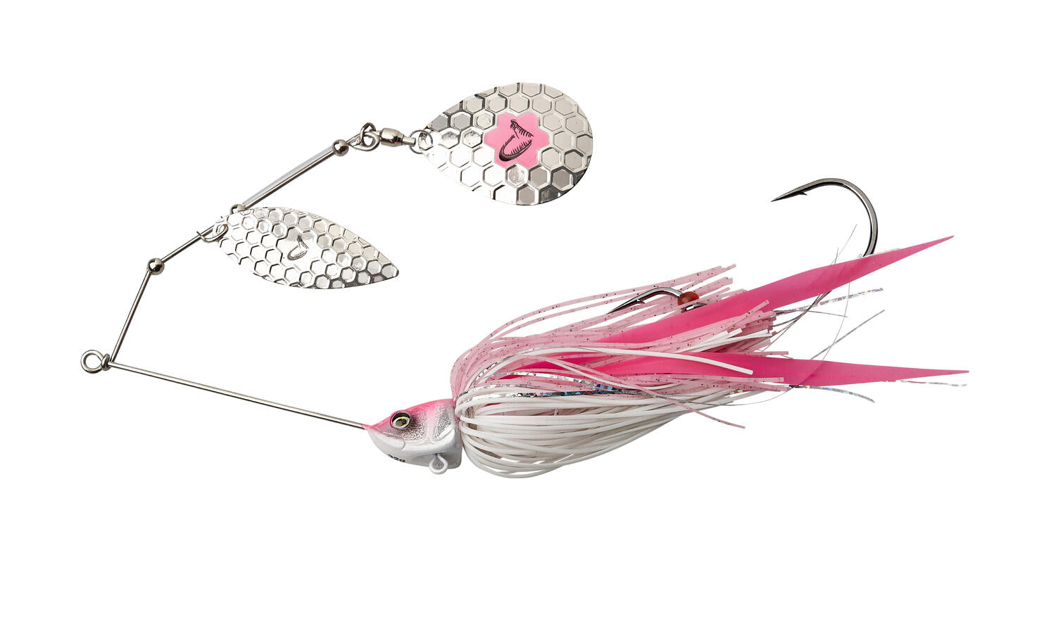 SPINNERBAIT DA BUSH 14CM/21G SINKING PINK SILVER