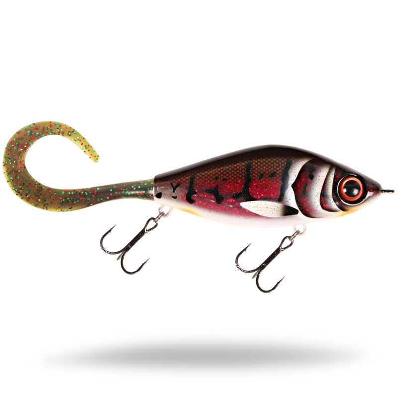 Strike Pro Guppie Jr Shallow - Demon Bass - Mossgreen Glitter