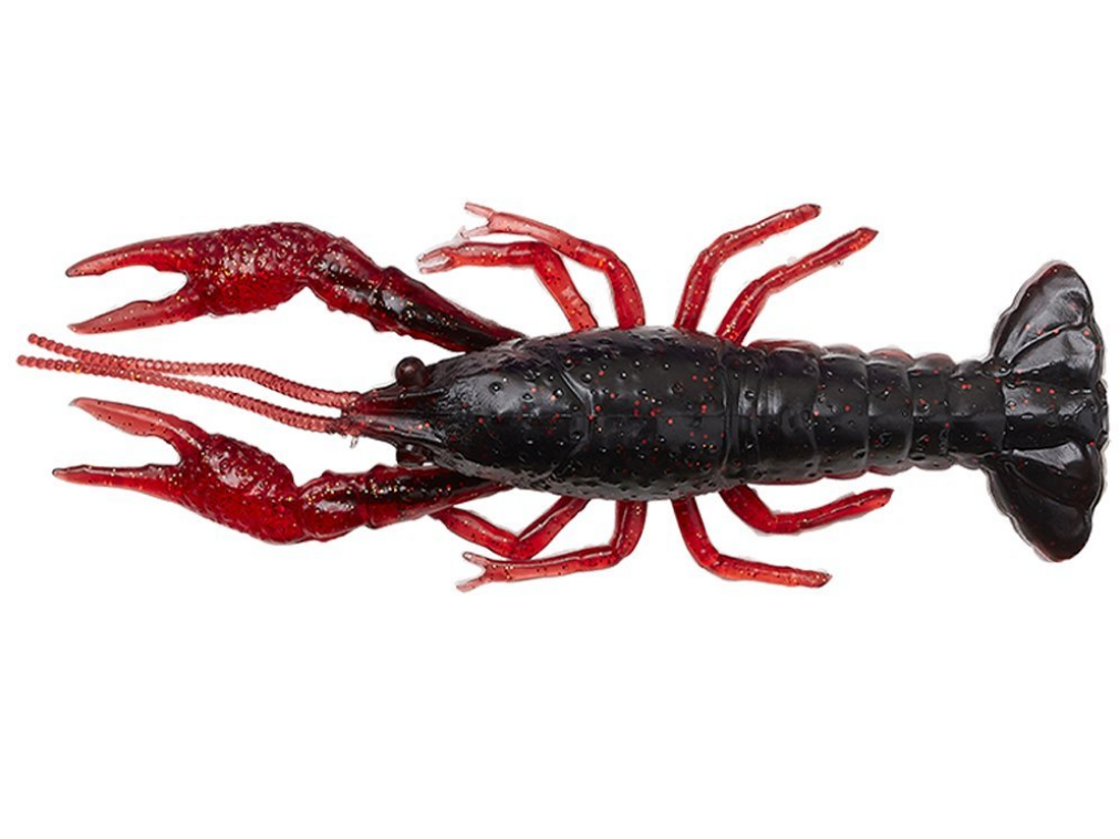 NALUCA 4D CRAW 7,5CM/5,5G  RED CRAW 6BUC/PL