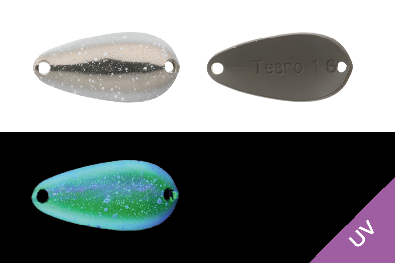 OSCILANTA TEARO 2,2CM/1,9G YAZY SILVER WHITE UV