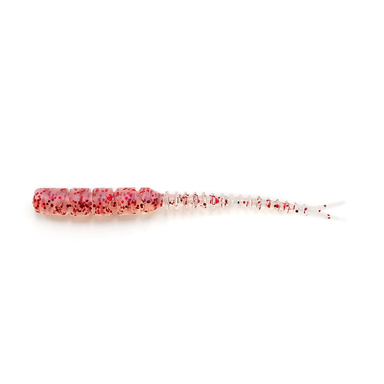 NALUCA AJI MICRO BACHI 5CM CLEAR RED GLITTER