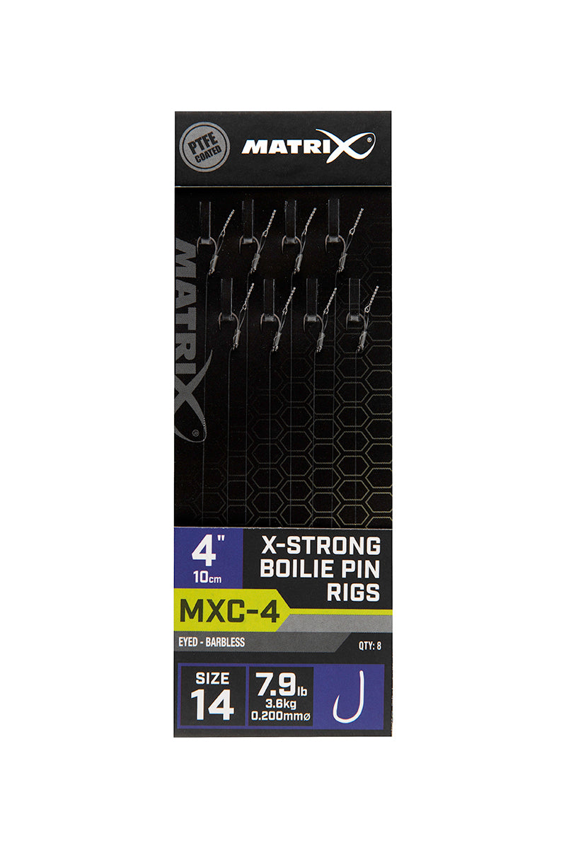 Matrix MXC-4 4” X-Strong Boilie Pin Rigs