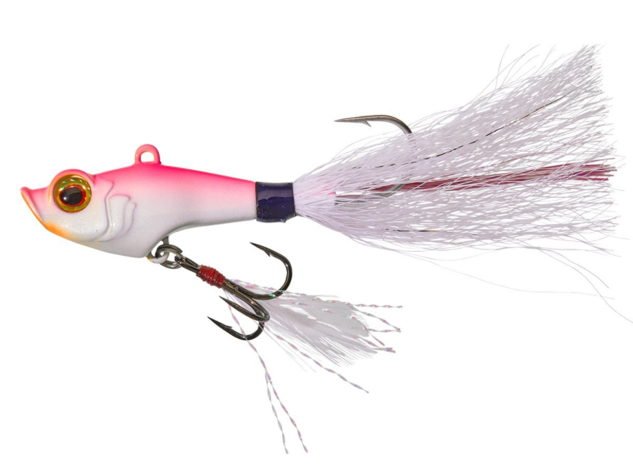 SPINNER GUNKI JIGGER JIG 8G PINK SHINER