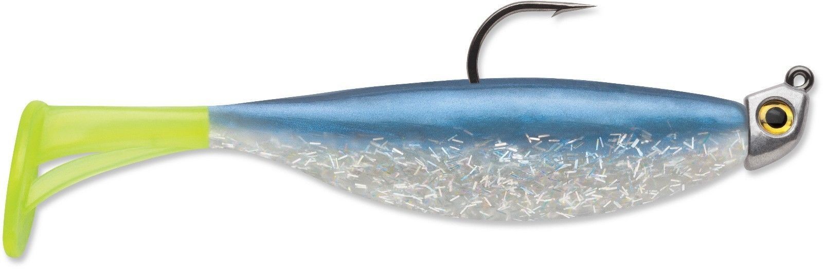 360GT LARGO SHAD 03  (1 naluca armata jig VMC 3/0 + 3 corpuri)