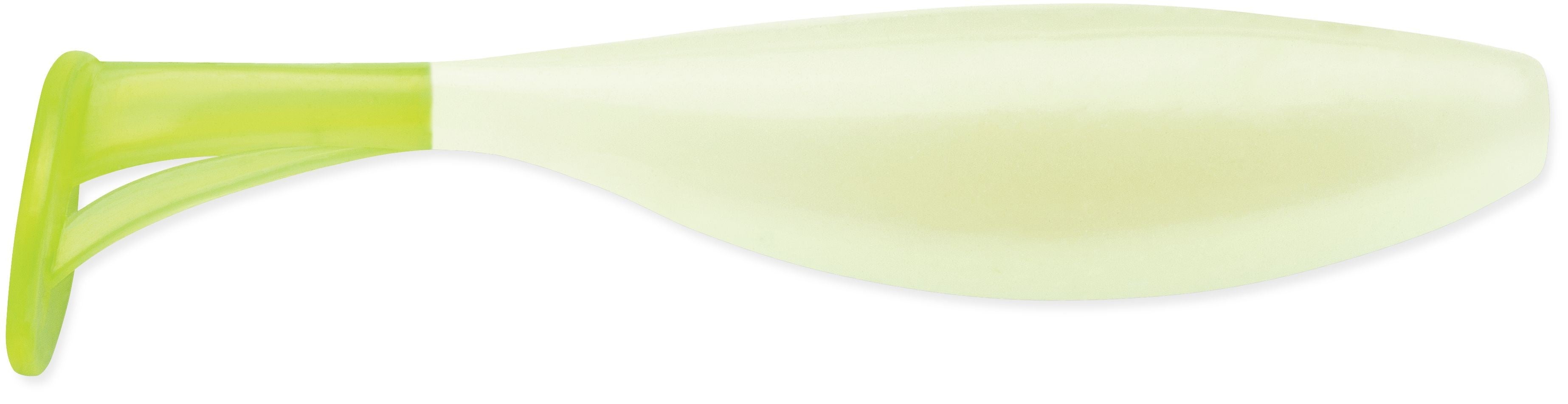 360GT LARGO SHAD 03  (10 buc) GLOW CHART TAIL