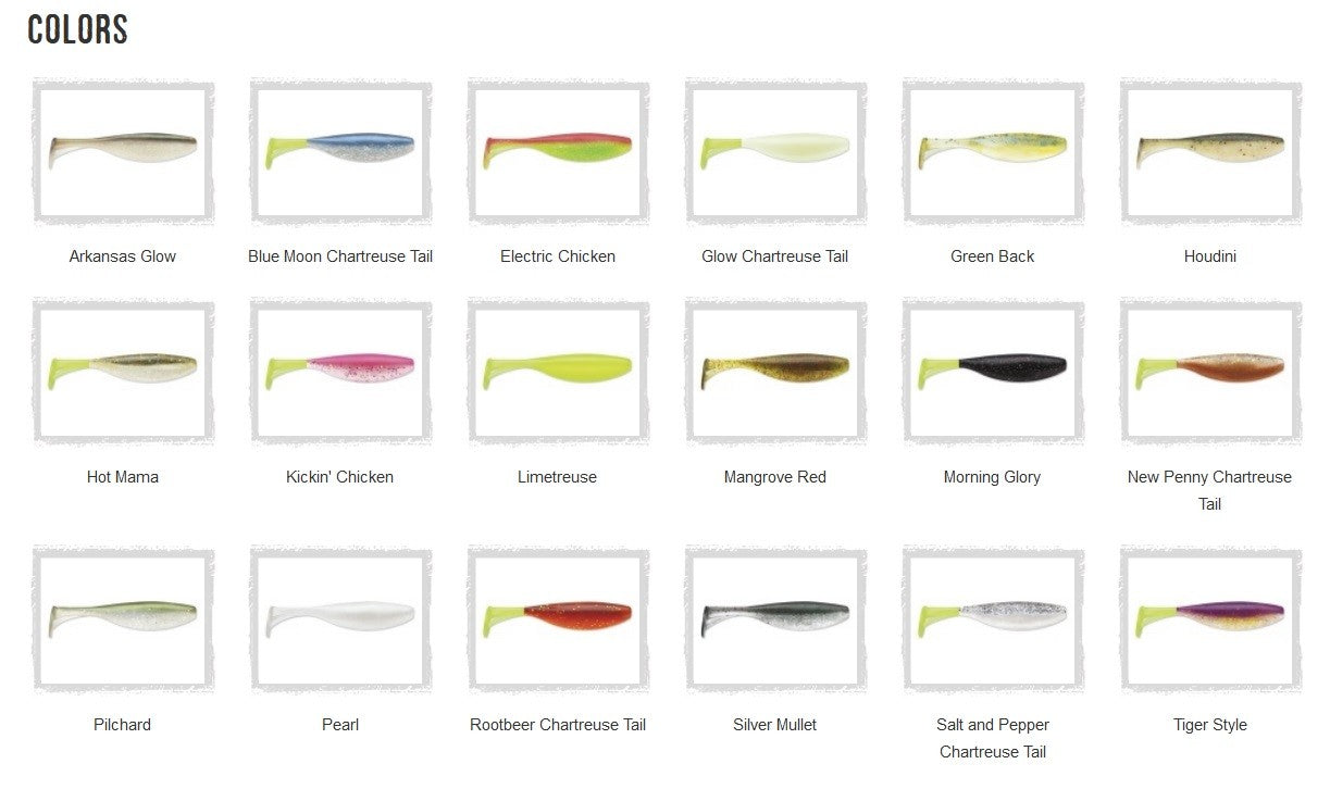 360GT LARGO SHAD 04  (1 naluca armata jig VMC 4/0 + 3 corpuri)