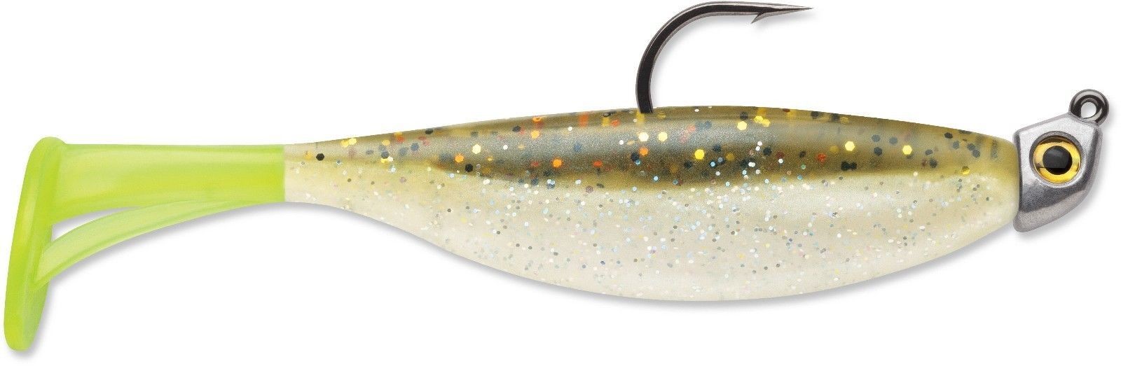 360GT LARGO SHAD 04  (1 naluca armata jig VMC 4/0 + 3 corpuri)