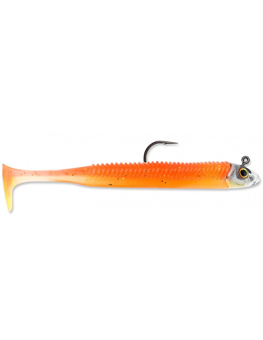 360GT SEARCHBAIT MINNOW WEEDLESS JIG GFR ORANGE