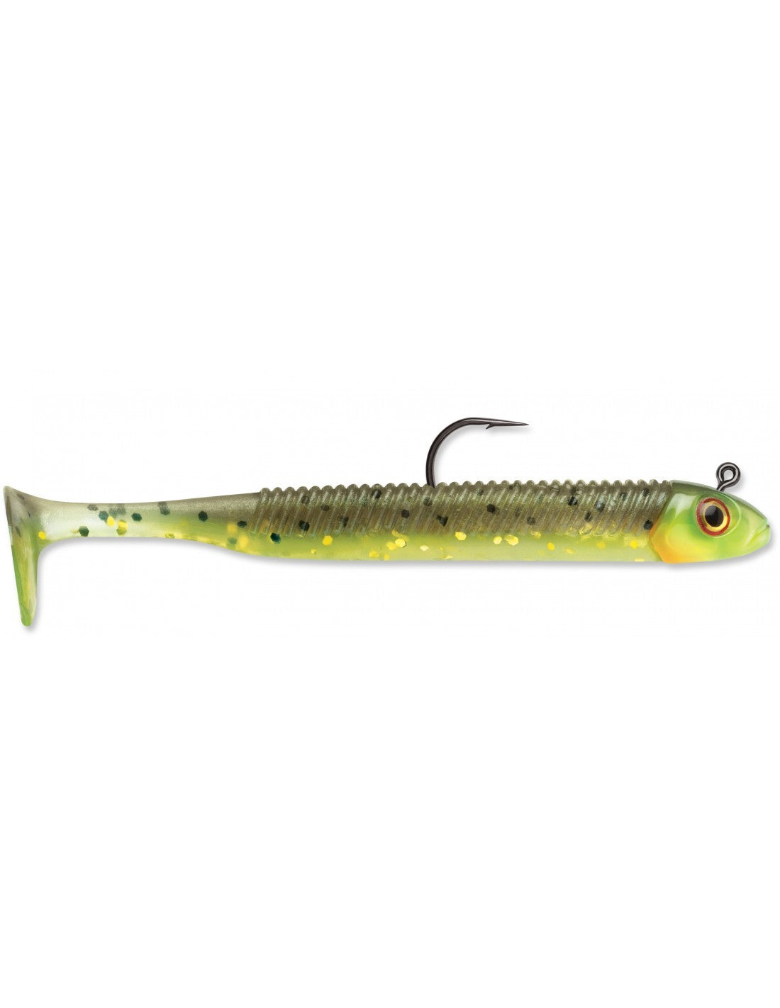 360GT SEARCHBAIT MINNOW WEEDLESS JIG HOT OLIVE