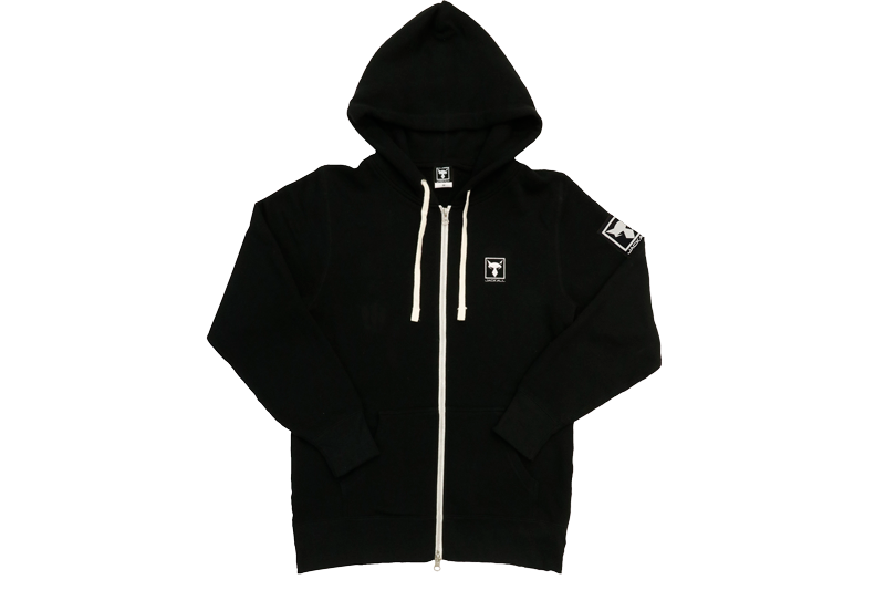 HANORAC ZIP UP BLACK MAR.L