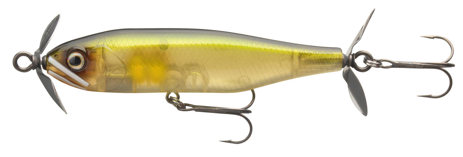NALUCA STEEZ PROP 85F 8,5CM/12,7G GHOST AYU