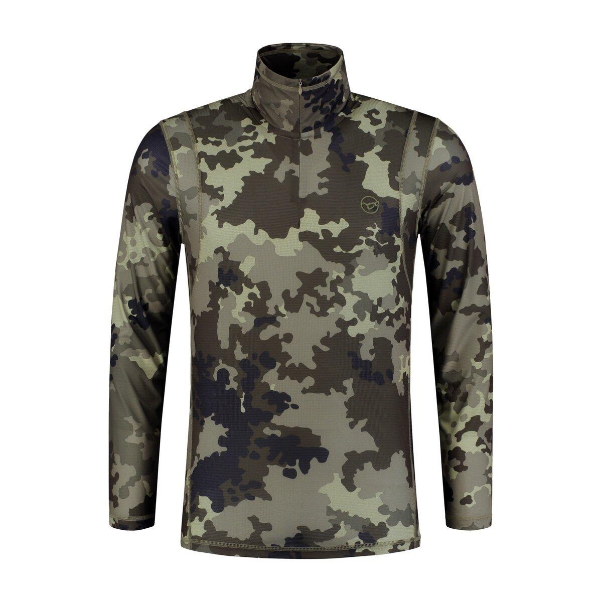BLUZA KOOL QUICK DRY LONG SLEEVE NECK CAMO MAR.M