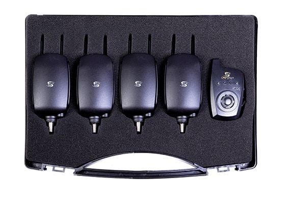 4 HD4 + HDR4 (set 4 averizori HD4 + statie HDR4 + 4 huse avertizor)