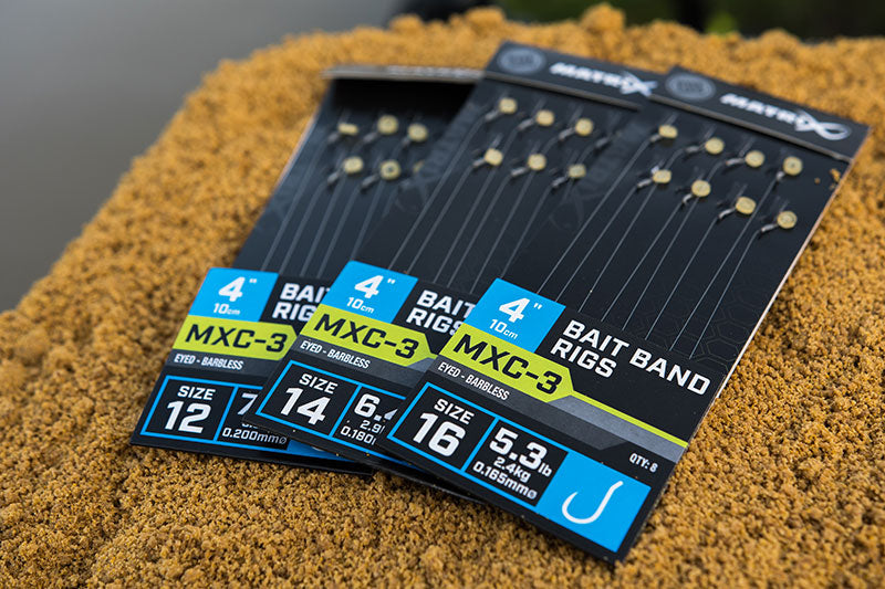 Matrix MXC-3 Bait Band Rigs 10cm/4ins