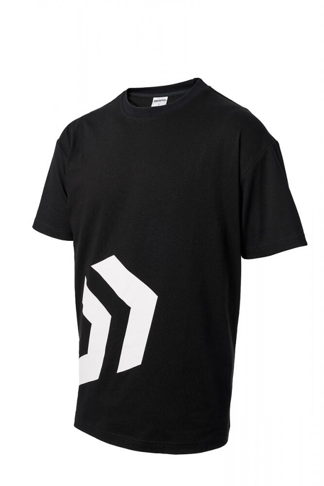 TRICOU ANGLER NEGRU/ALB MAR.XL