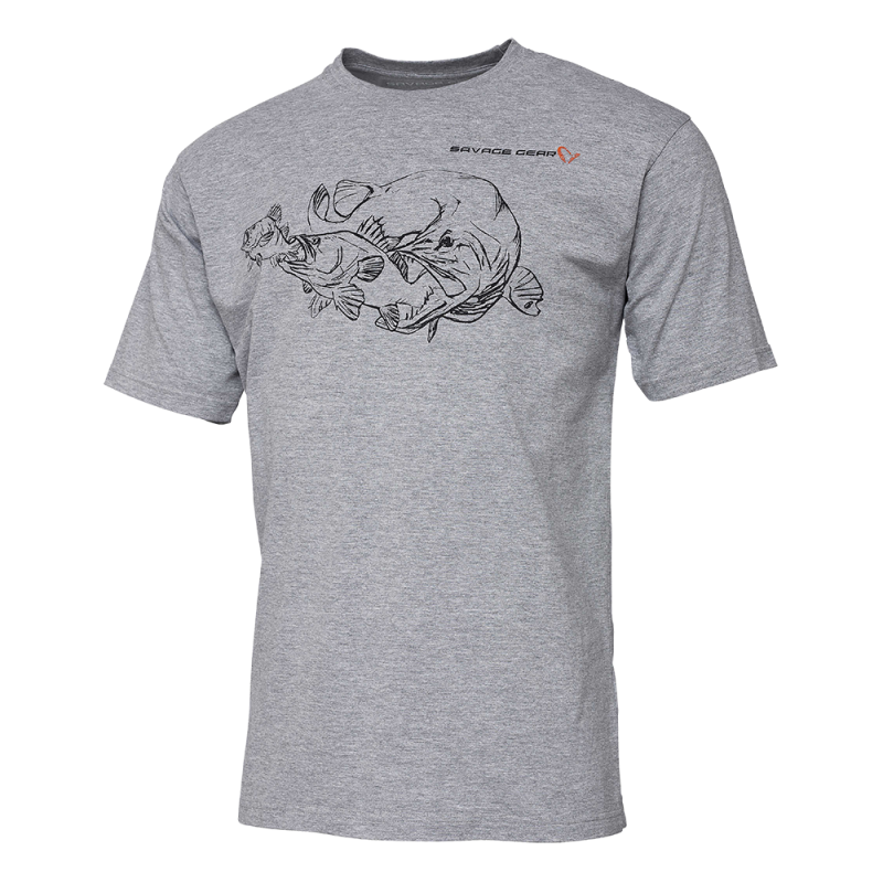 TRICOU CANNIBAL INK GREY MELANGE MAR.XL