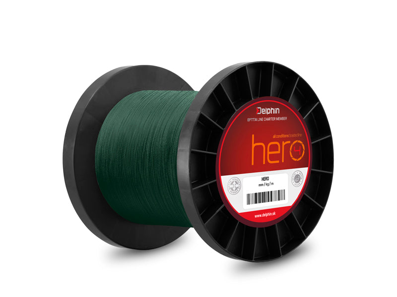 Delphin HERO verde 0,12mm 8,2kg 1000m