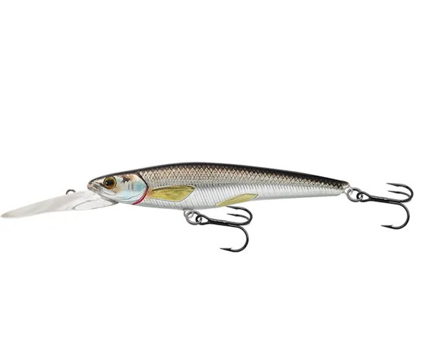 RAINBOW SMELT JERKBAIT 7CM/3,5G SILVER/BLACK