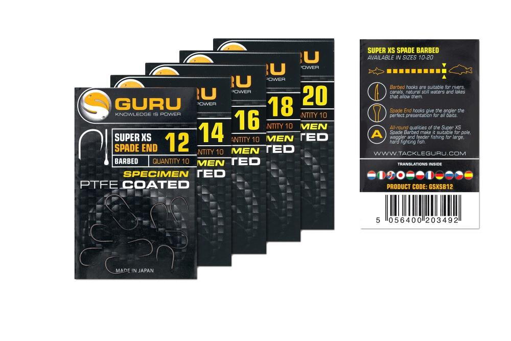 CARLIG SUPER XS NR.16 SPADE/BARBED 10BUC/PL