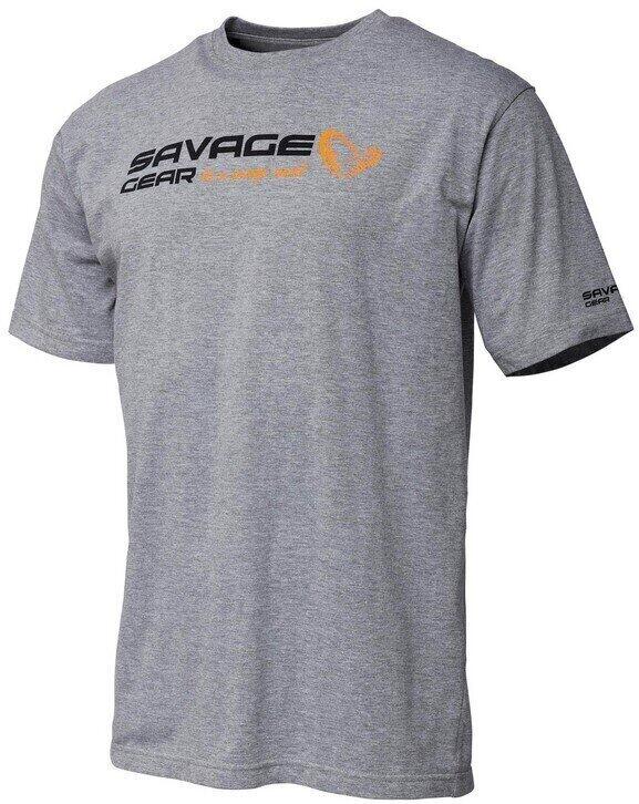 TRICOU SIGNATURE LOGO GREY MELANGE MAR.S